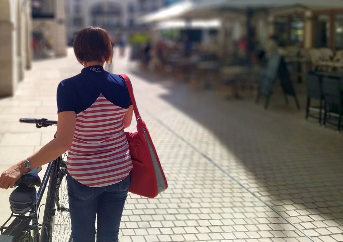 Stylish women's cycling apparel