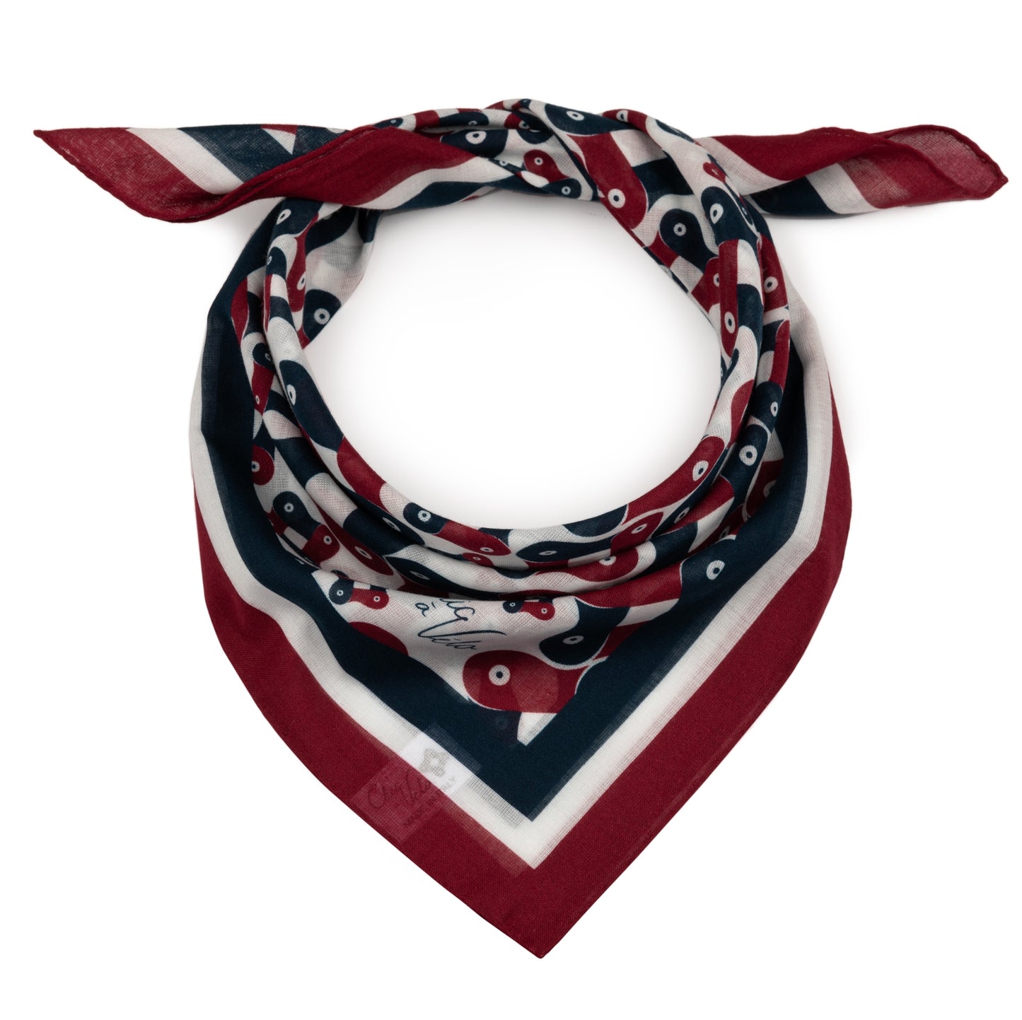 Organic cotton bandana - Red