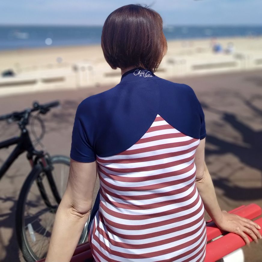 Maillot de cyclisme à manches courtes - 100% Lyocell