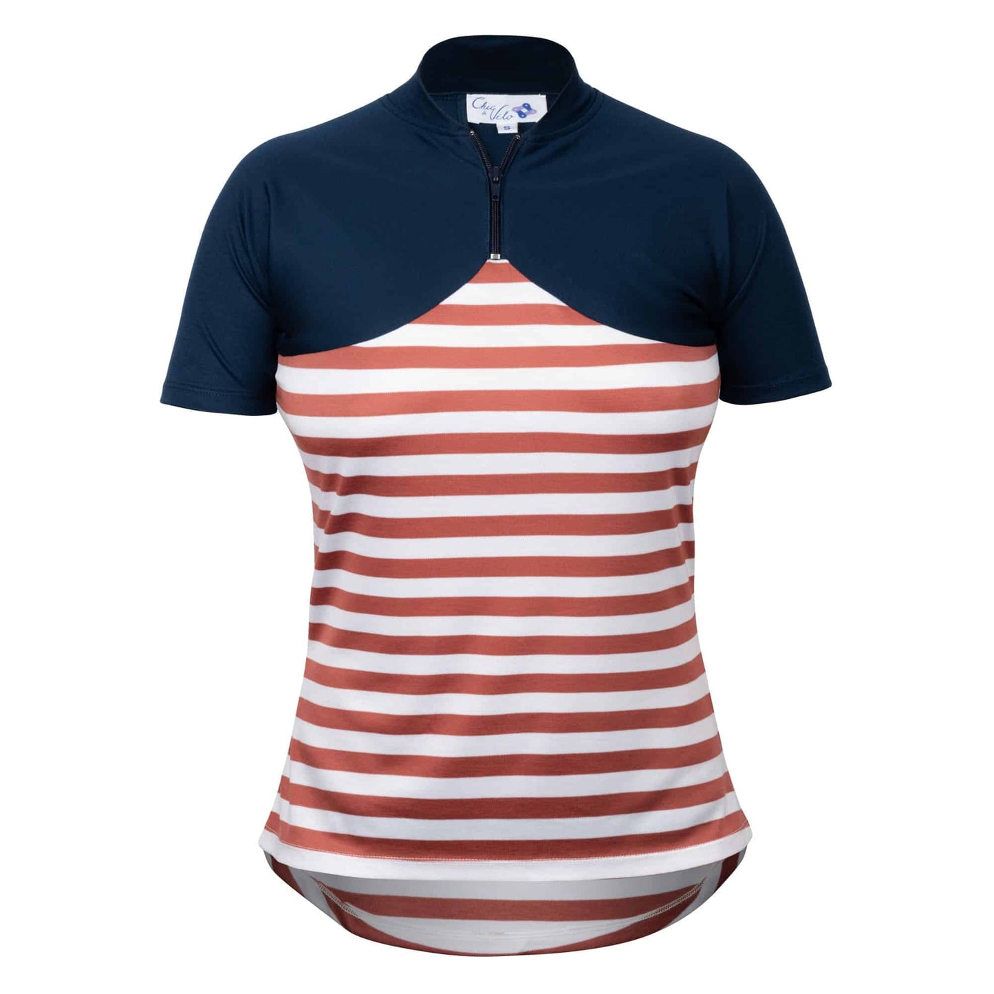 Ladies short sleeve cycling top