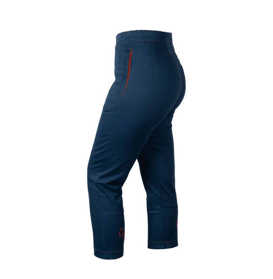 pantacourt femme taille élastique