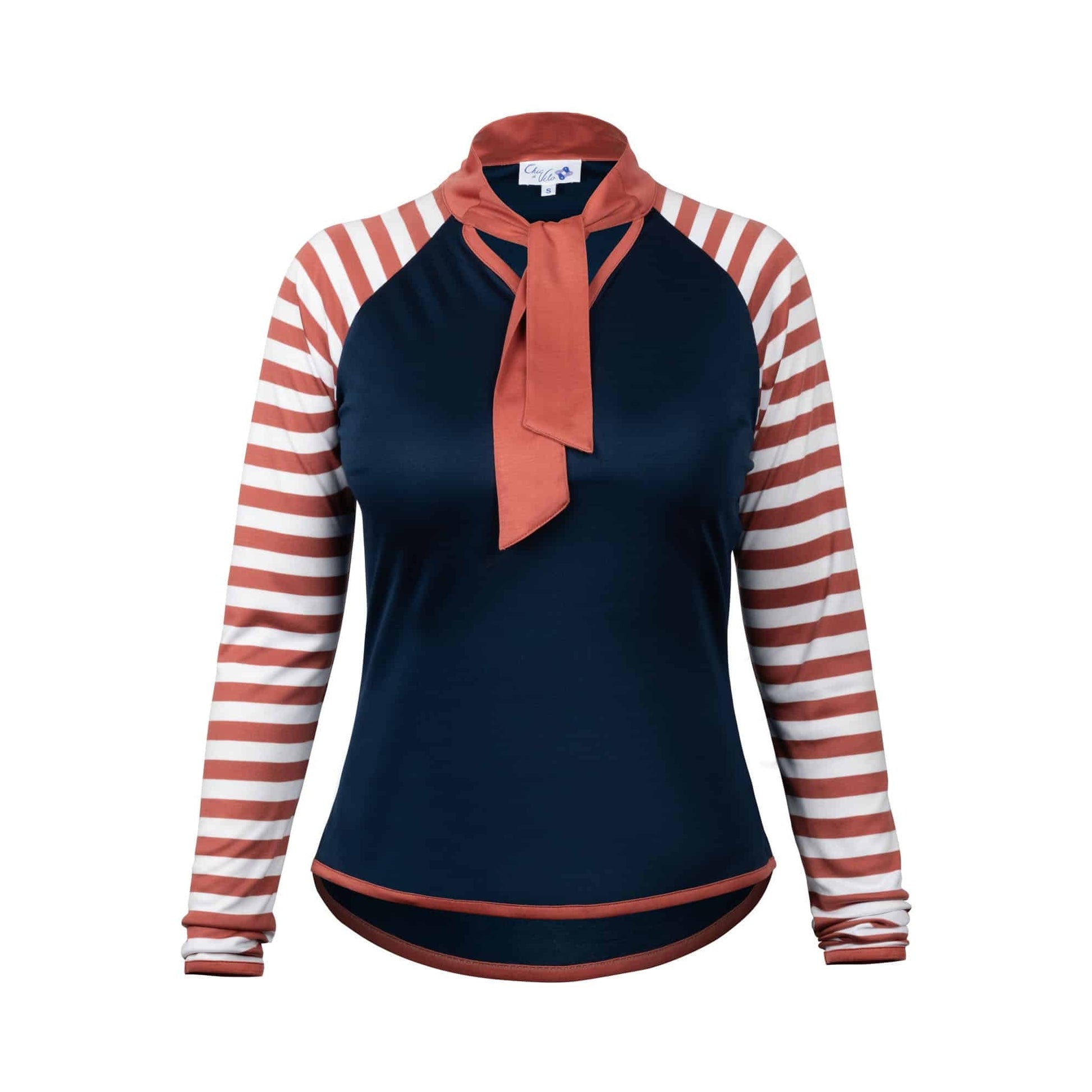 Long Sleeve Cycling Jersey 100% Lyocell Chic à Vélo